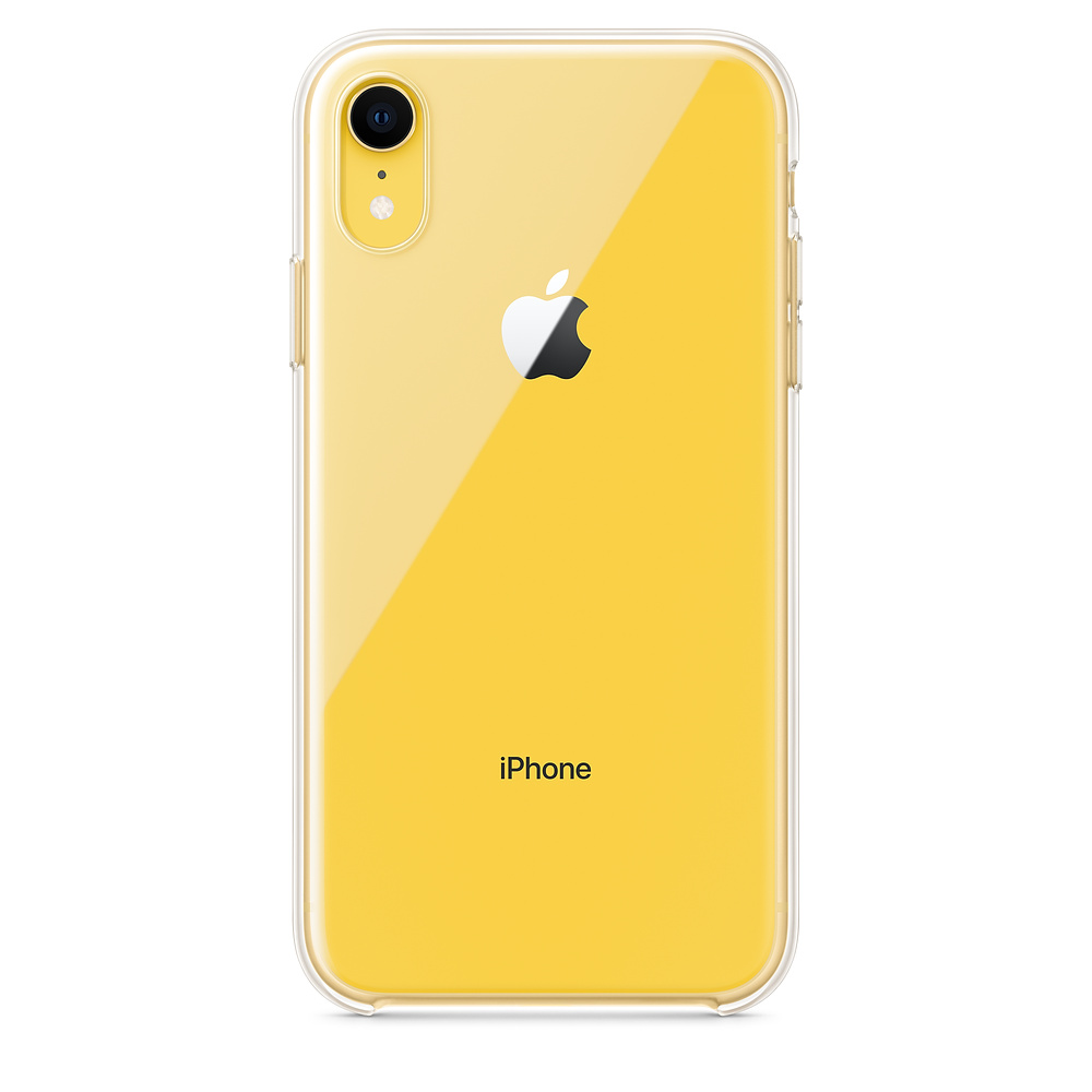 Gold LV Logo iPhone XR Clear Case