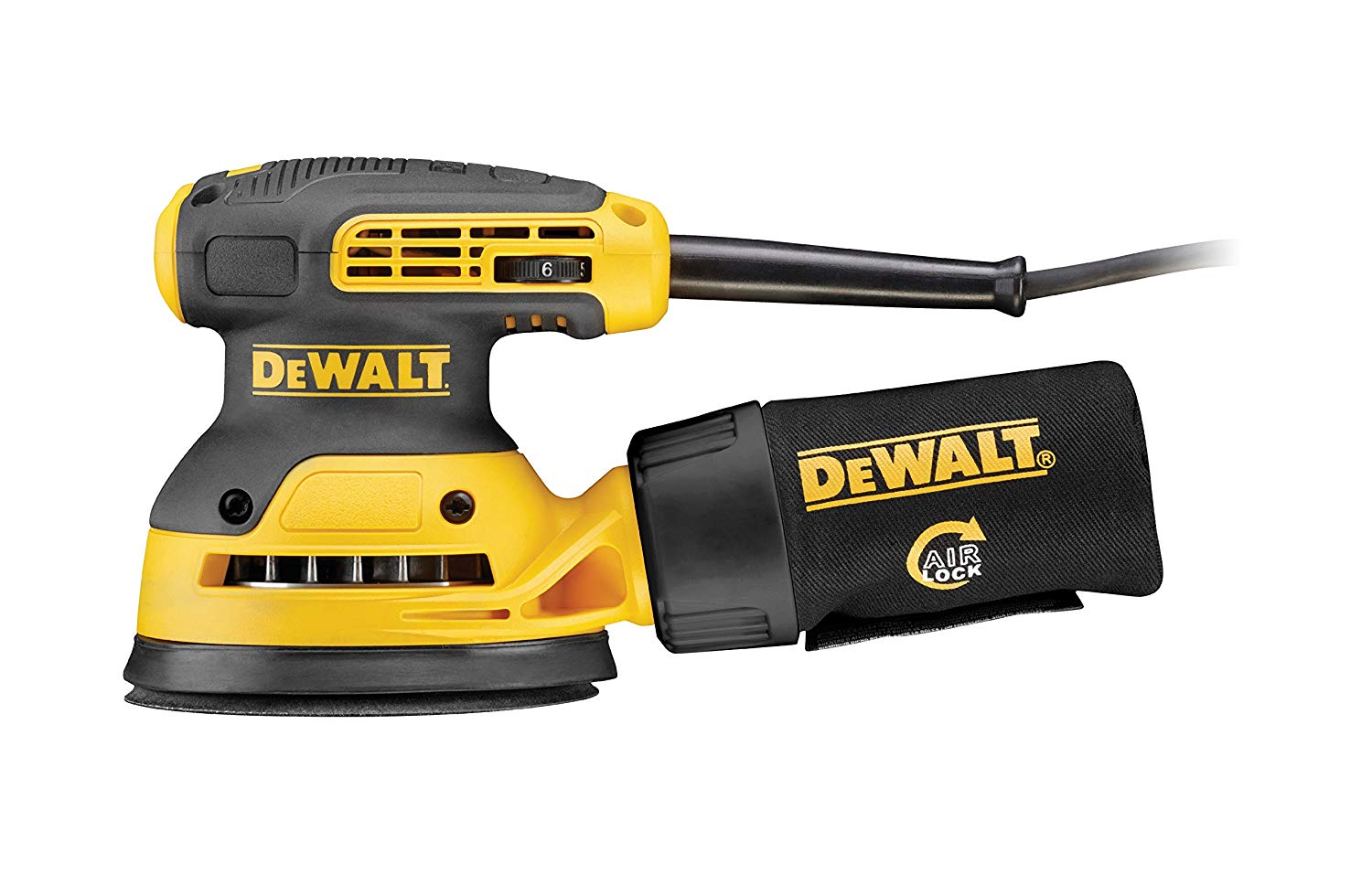 DeWalt DWE6423QS portable sander Orbital sander Black,Yellow 12000 OPM
