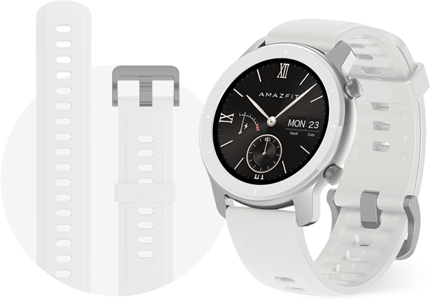 Amazfit gtr 2025 moonlight white