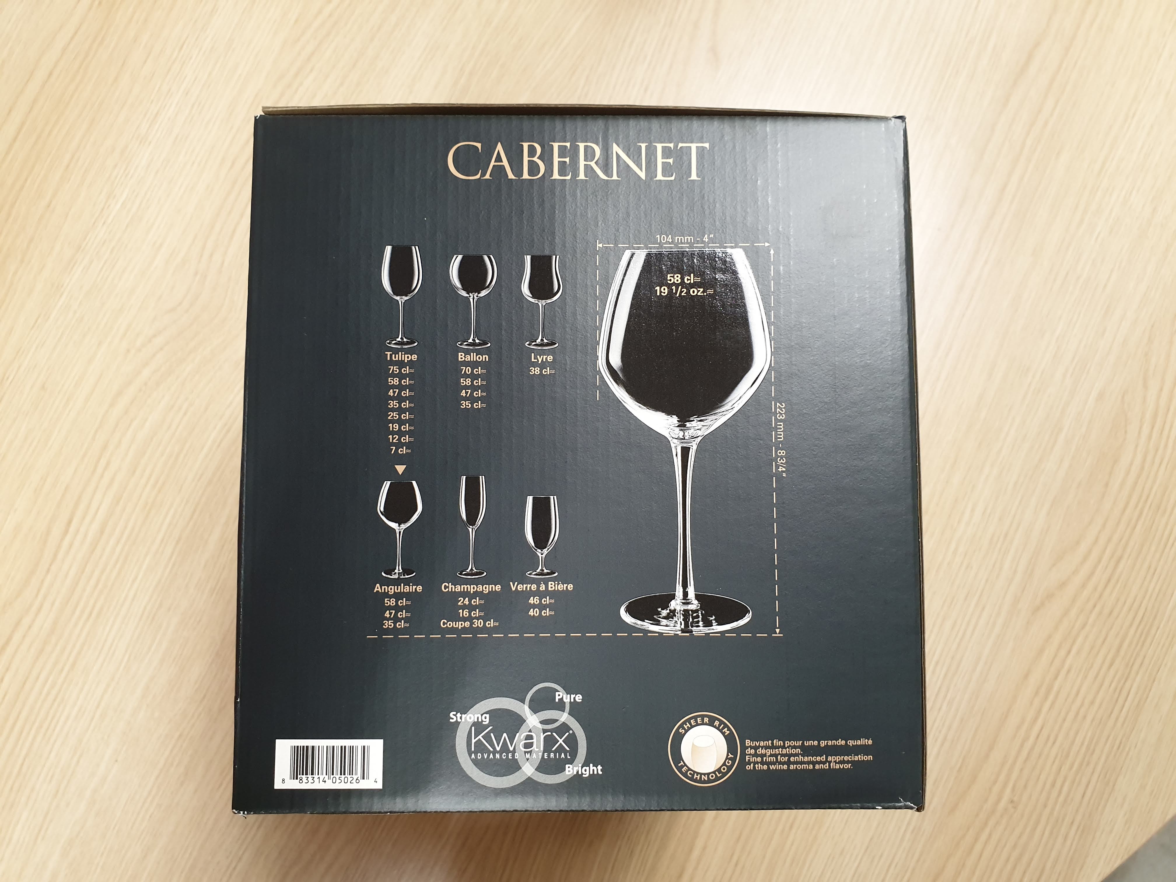 Chef & Sommelier Cabernet 19-1/2 oz. Wine Glass