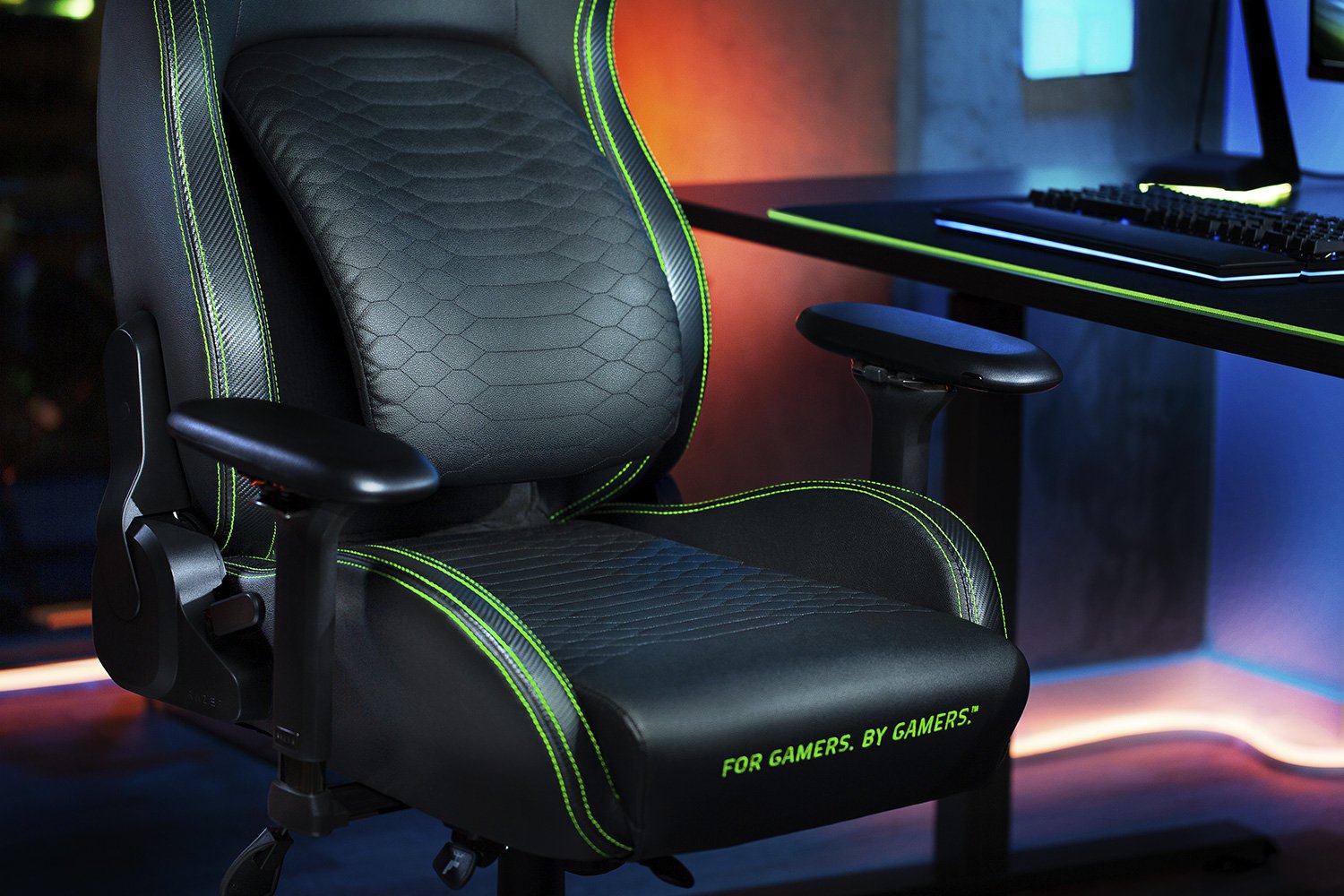 razer gaming chair rgb