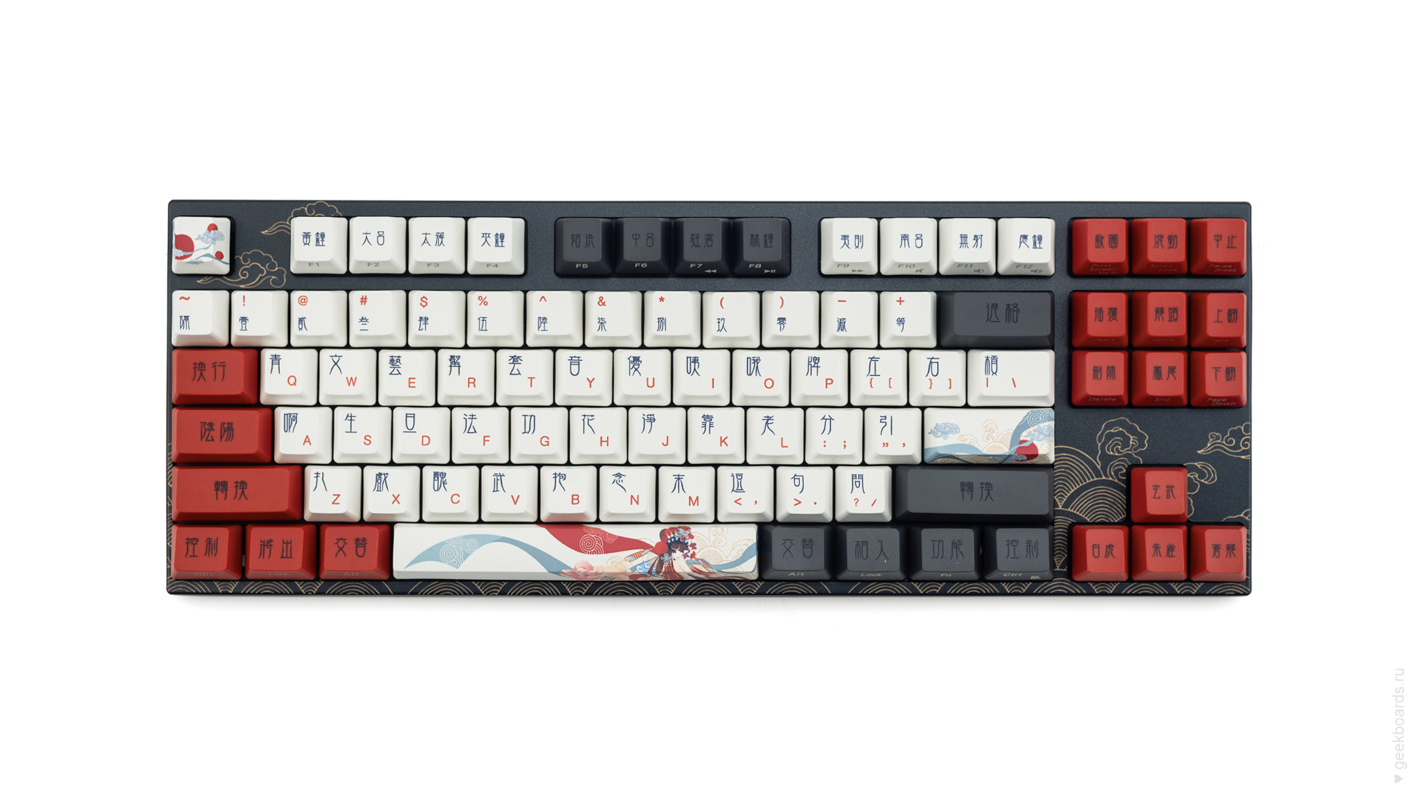 Varmilo chang e 87 ec sakura v2. Varmilo ma87m. Клавиатура Varmilo va 87 m Opera. Клавиатура Varmilo va87m Beijing Opera Cherry MX Blue белый/красный/черный. Varmilo EC Switch v2.