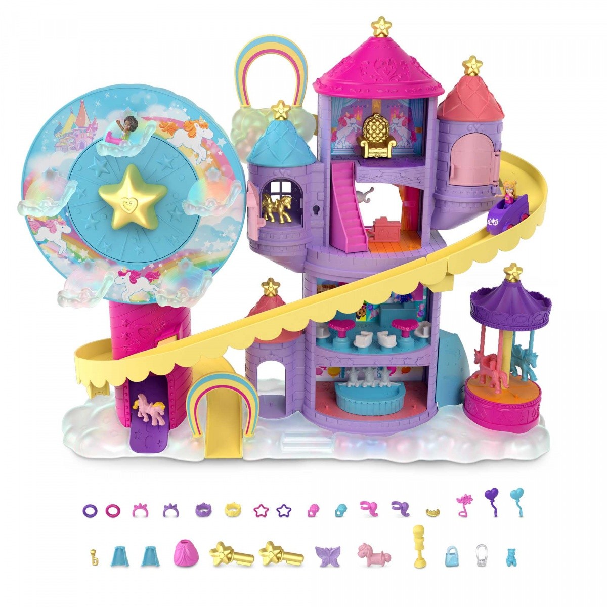 Polly Pocket Mundo de Unicórnio - Mattel - Tio Gêra