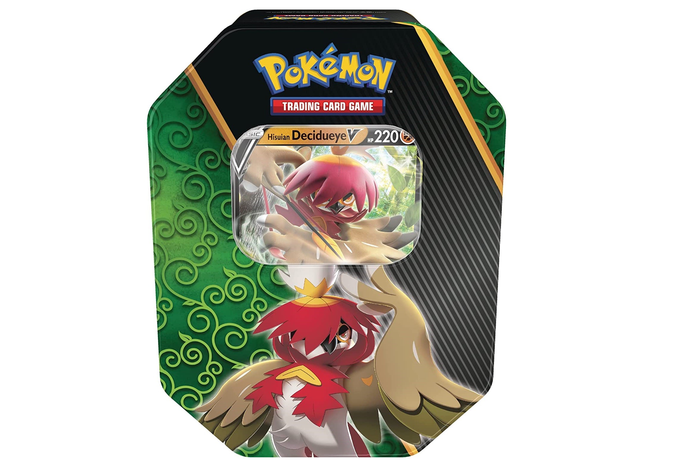 The Pokemon Company Int. Pokemon TCG - Divergent Powers Summer Tin 2022 -  Hisuian Decidueye V (EN) | Коллекционные карточные игры | Игровые приставки  и игры | Интернет магазин BM.lv