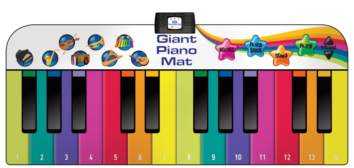 Piano hot sale dance mat