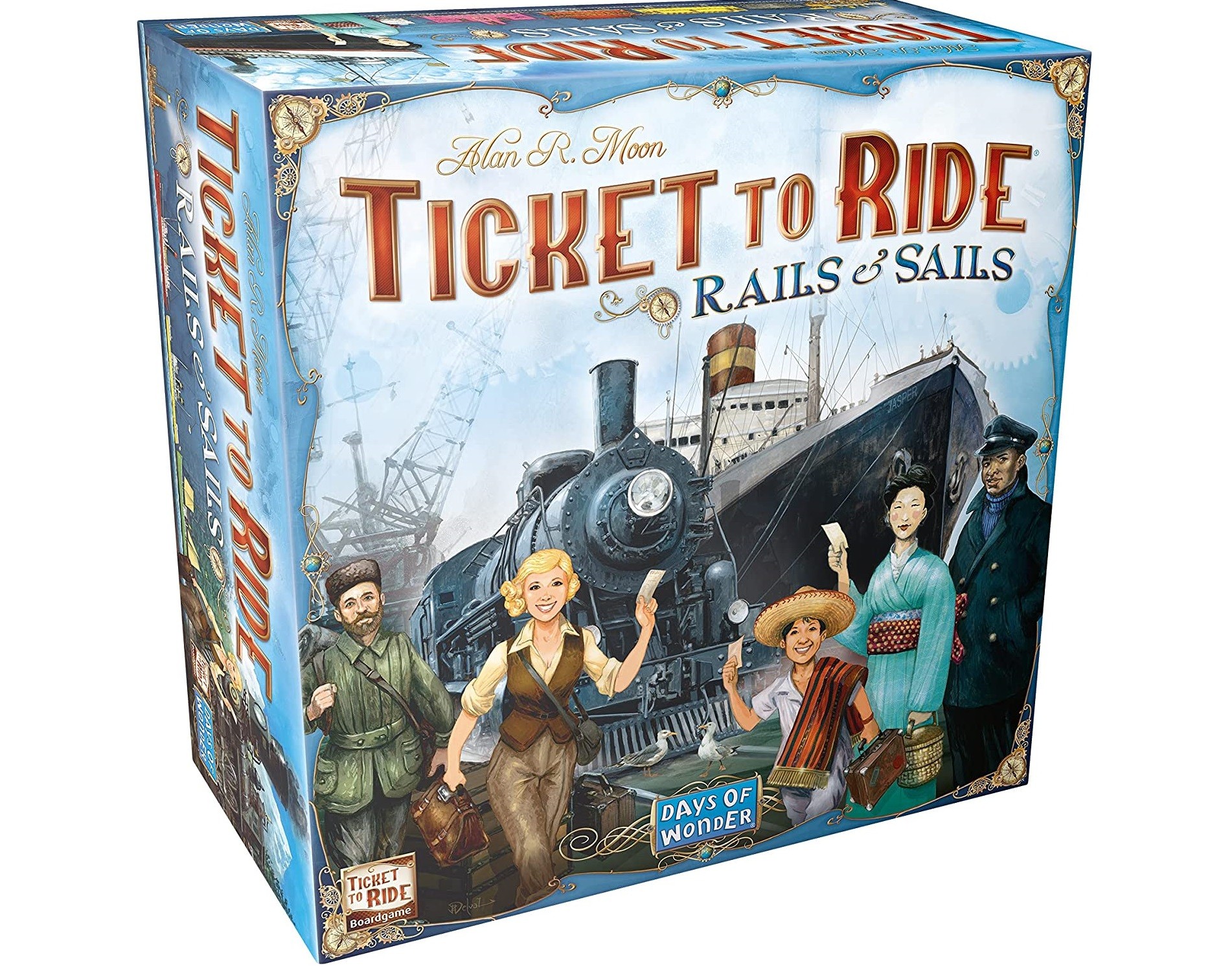 Days of Wonder Ticket to Ride: Rails & Sails (EN) | Настольные игры |  Игровые приставки и игры | Интернет магазин BM.lv