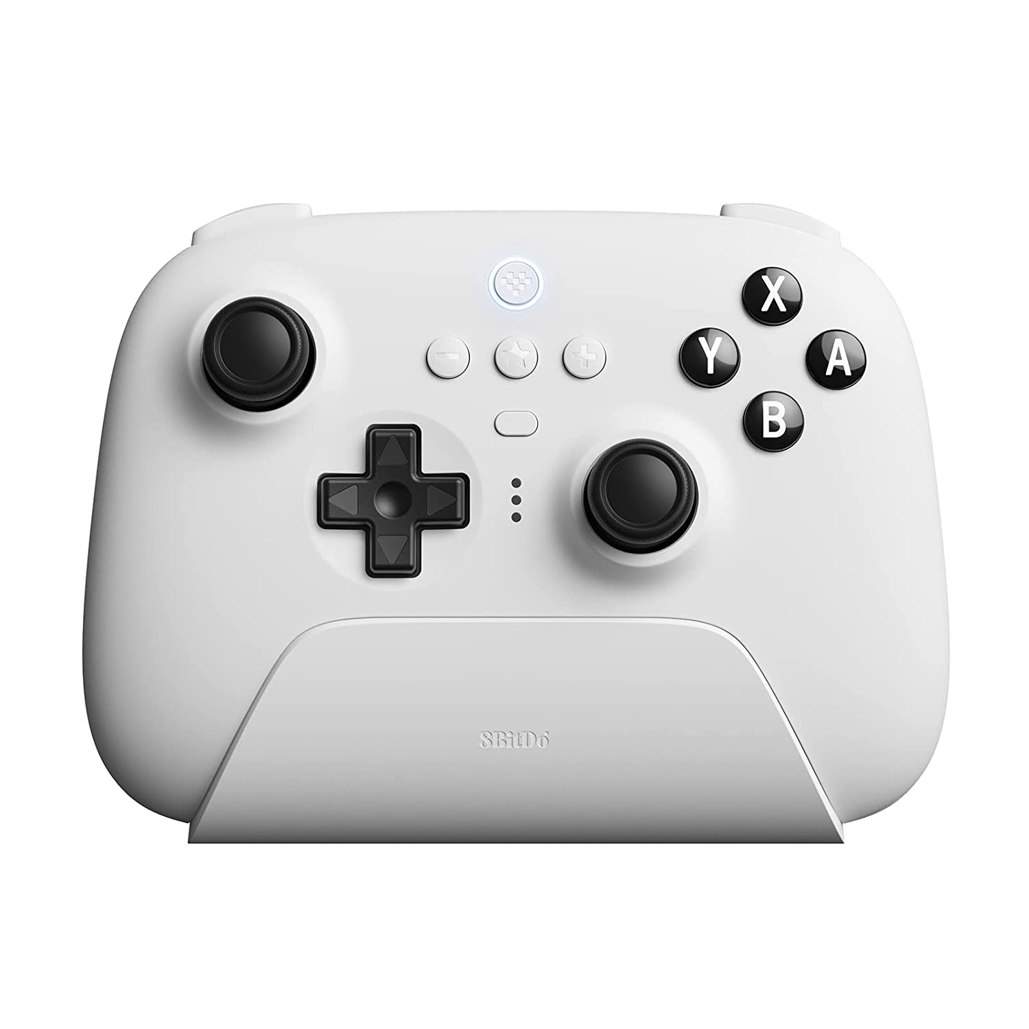 8BitDo Ultimate Bluetooth & 2.4g Controller with Charging Dock for Switch  and Windows - White | Игровые аксессуары | Игровые приставки и игры |  Интернет магазин BM.lv