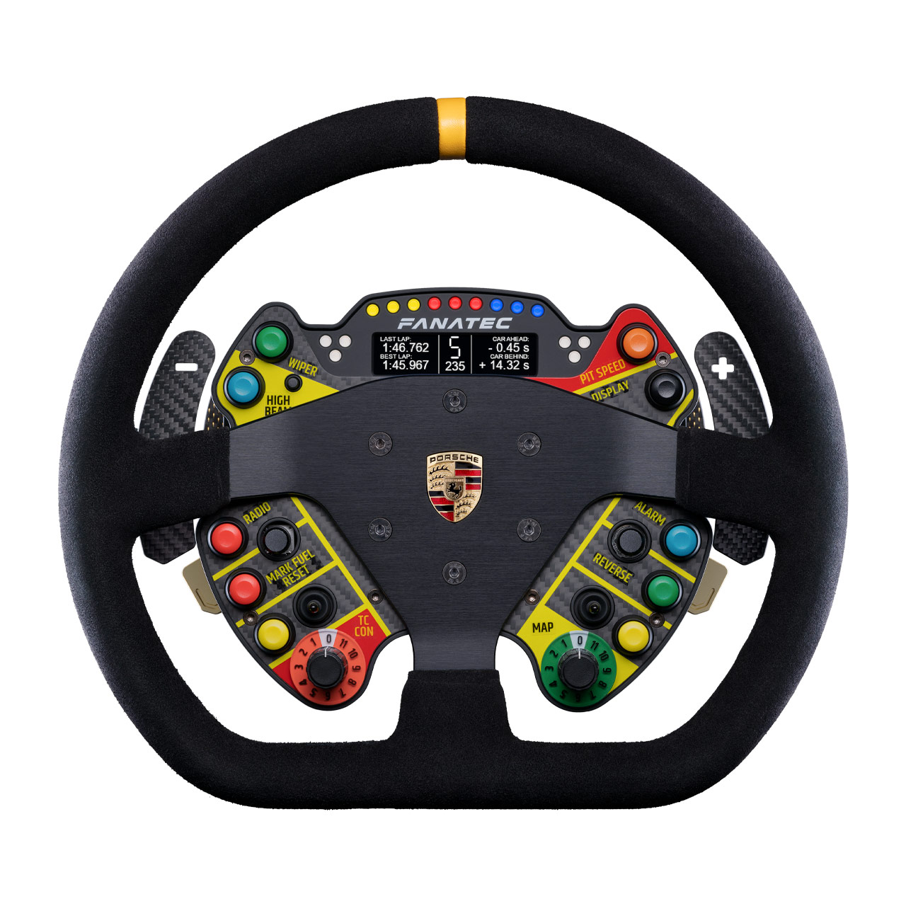 Fanatec Podium Steering Wheel Porsche 911 GT3 R Suede | Игровые приставки и  игры | Игровые приставки и игры | Интернет магазин BM.lv