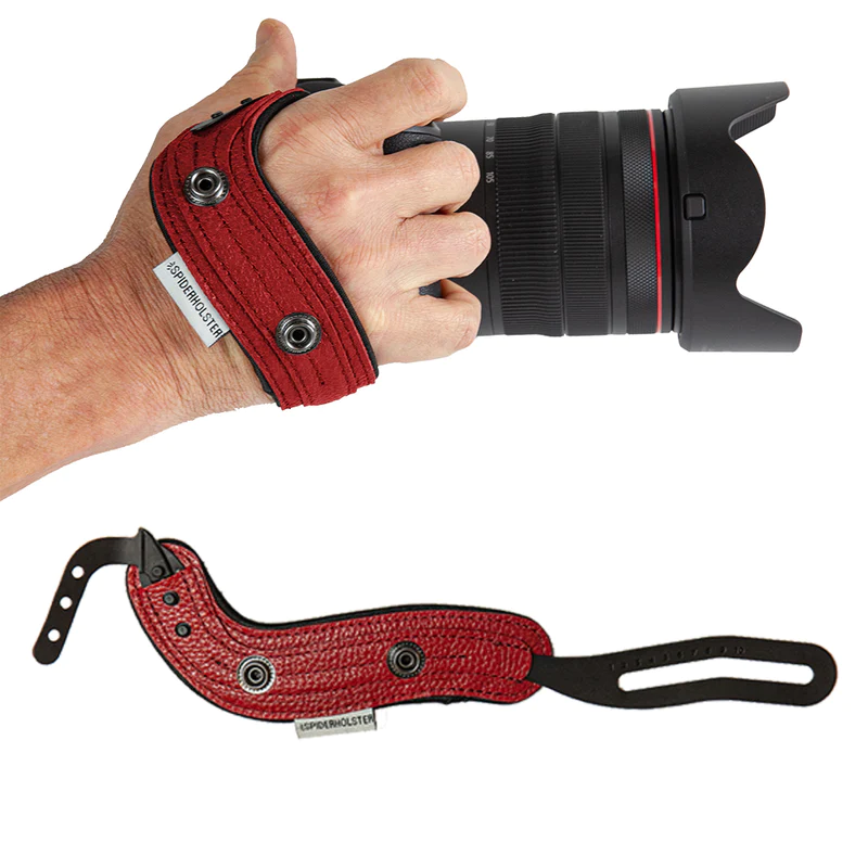 Spider Holster SpiderPro Hand Strap v2 Red | Accessories for photo ...