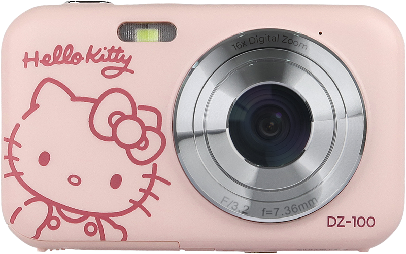 YASHICA x Hello Kitty Digital Camera DZ-100 (Pink) YAS-DZ10HK-PN