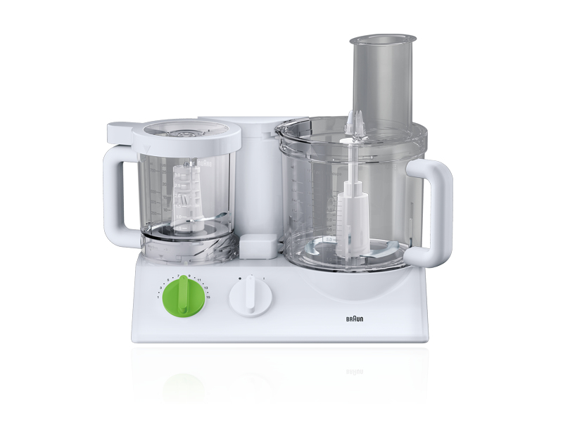Braun FX 3030 food processor 600 W 2 L Green, White Neapstrādātās