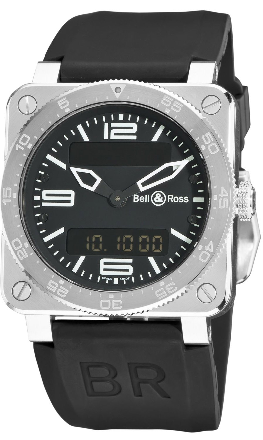 Bell Ross Aviation Men s Watch BR03 TYPESTEEL Watches